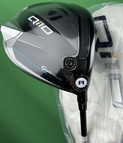 TaylorMade Qi10 Driver 10.5* Fujikura Ventus TR 5R Regular Flex w/ Cover #93168