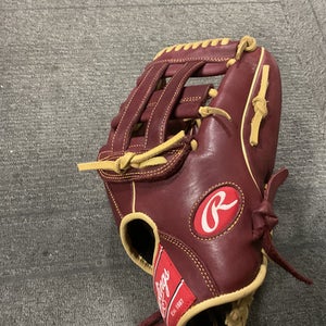 Used Rawlings SANDLOT BB/SB Glove RH Throw Maroon 12 3/4" 11614-S000224684