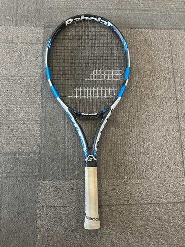 Used Babolat PURE DRIVE JR 26 Junior Tennis Racquet Navy Blue 26" 11614-S000224670