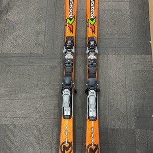Used Rossignol RADICAL JR Boys DH Ski/Binding Orange 130 cm 11614-S000224621
