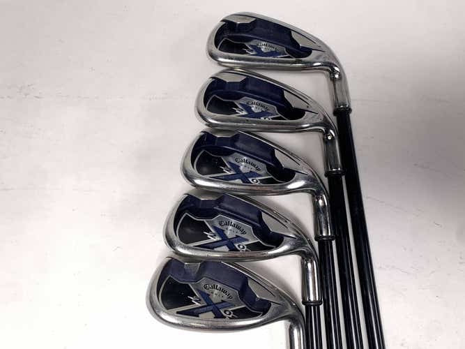 Callaway X-20 Iron Set 6-9+GW Stiff Graphite Mens RH - NO PW