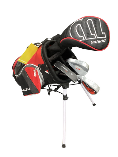 Used Wilson PROFILE JGI Jr Package Set LH Black 5 Piece 11613-S000171092