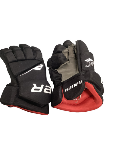 Used Bauer LIL SPORT Youth Gloves Black 11" 11613-S000171074