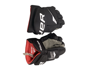 Used Bauer LIL SPORT Youth Gloves Black 10" 11613-S000171064
