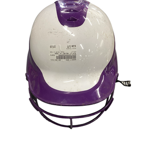Used RIP-IT HELMET W/ MASK Batting Helmet w/Mask Purple S/M 11613-S000171053