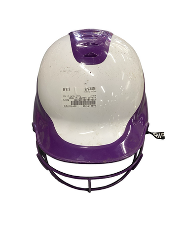 Used RIP-IT HELMET W/ MASK Batting Helmet w/Mask Purple S/M 11613-S000171053