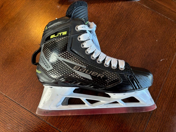 Bauer Elite Hockey Goalie Skates 7 (Used)