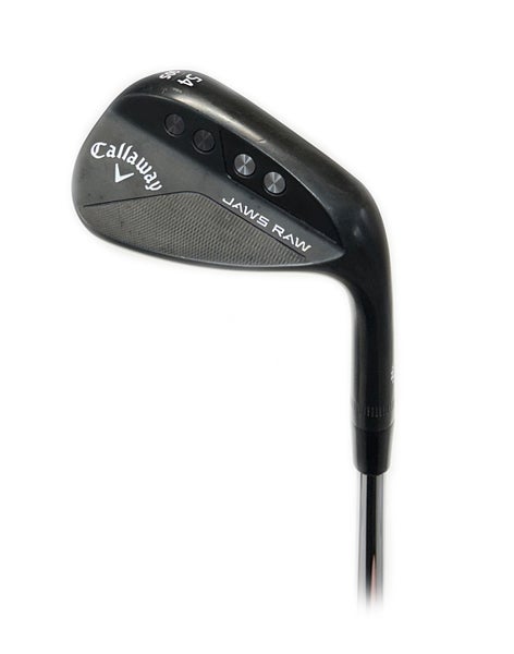 Callaway Jaws Raw Black 54*/10* S Grind Lob Wedge Steel T.T Tour Issue Dynamic