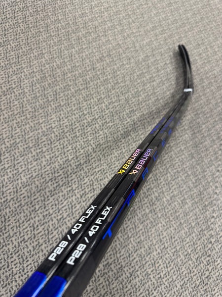 2-Pack Blue Junior Bauer Nexus Tracer Right Handed Hockey Stick P28 40 Flex (New)