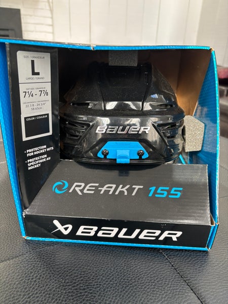 Large Bauer Re-Akt 155 Helmet (New)