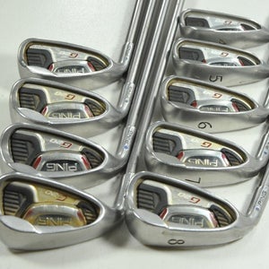 LEFT HANDED Ping G20 4-W,UW,SW Iron Set Senior Flex Black Dot Graphite # 205436