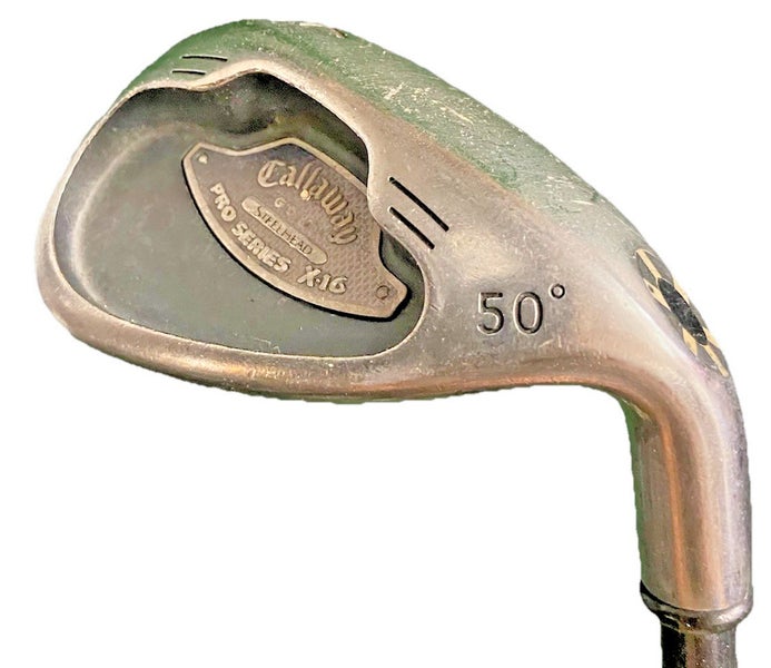 Callaway Steelhead Pro Series A Gap Wedge 50* 75i Stiff Graphite RH New Grip