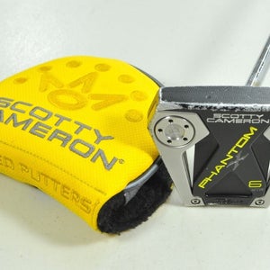 Titleist 2019 Scotty Cameron Phantom X 6 STR 35" Putter Right Steel # 205315