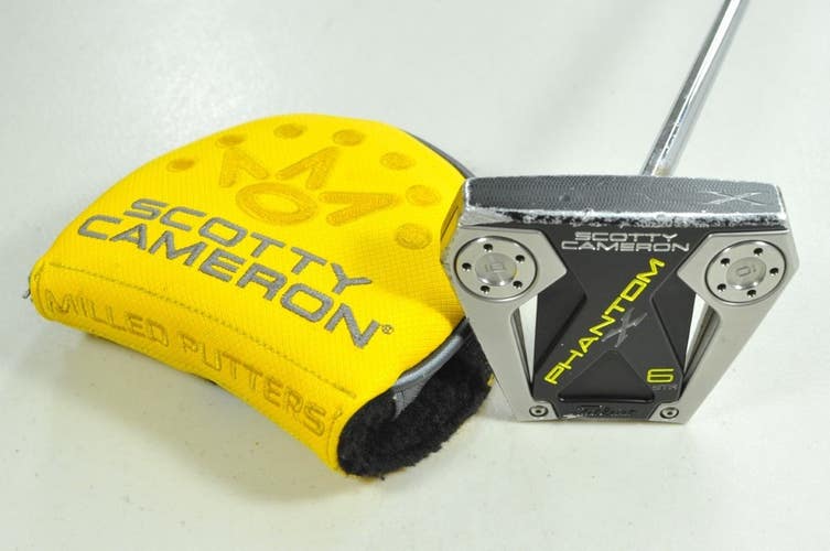 Titleist 2019 Scotty Cameron Phantom X 6 STR 35" Putter Right Steel # 205315