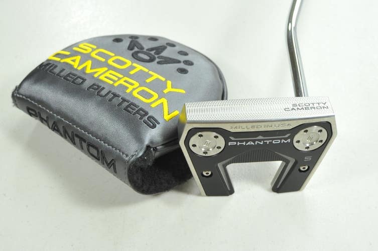 Titleist 2024 Scotty Cameron Phantom 5 38" Putter RH Steel with Cover  # 205492