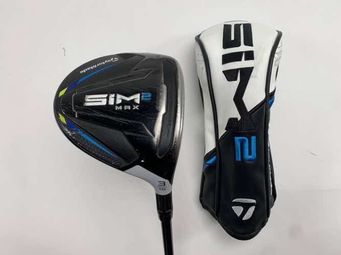 TaylorMade SIM2 MAX 3 Fairway Wood 15* Fujikura Ventus 5-R Regular Mens RH HC