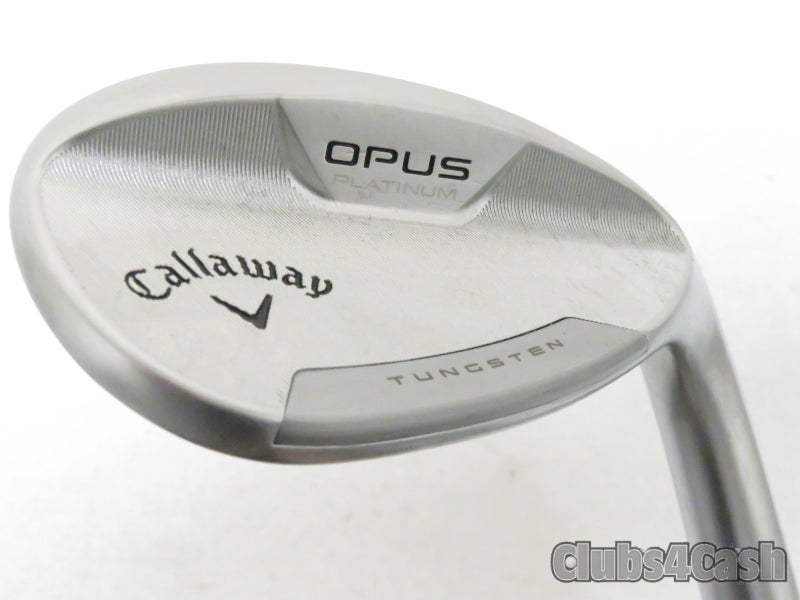 Callaway OPUS Platinum Chrome Wedge Dynamic Gold MID 115 Gun Metal 54 10 z