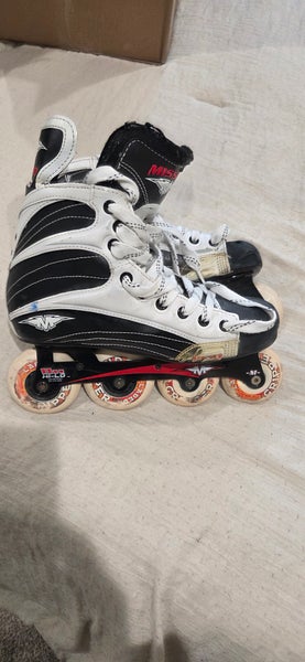 Mission Helium 1500 Inline Skates Wide Width Size 9 (Used)