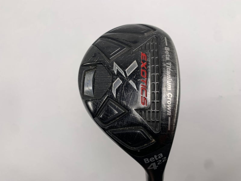 Tour Edge XCG7 4 Hybrid 22* Matric Ozik Red Tie Regular Graphite Mens RH