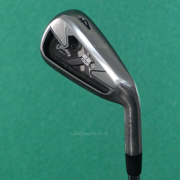 Callaway X-22 Tour Single 4 Iron Project X Flighted Rifle 6.0 Steel Stiff