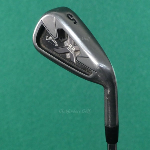 Callaway X-22 Tour Single 5 Iron Project X Flighted Rifle 6.0 Steel Stiff