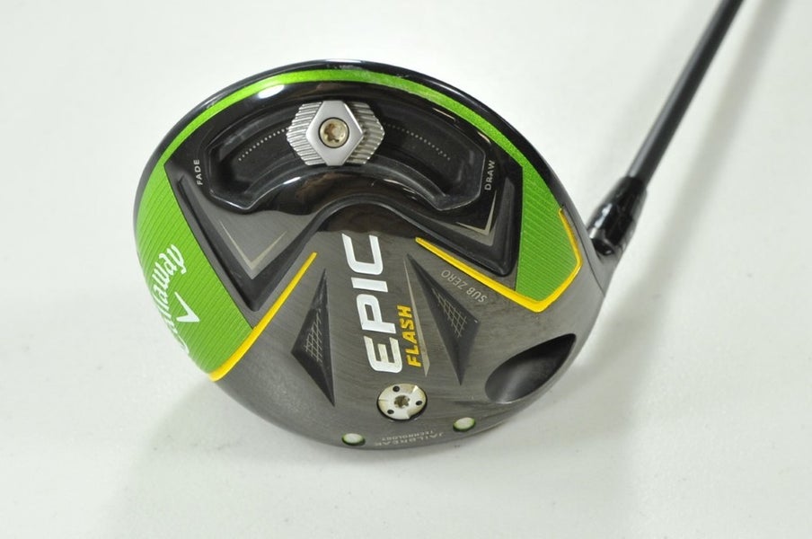 LEFT HANDED Callaway Epic Flash Sub Zero 9* Driver Regular Flex Cypher  # 205362