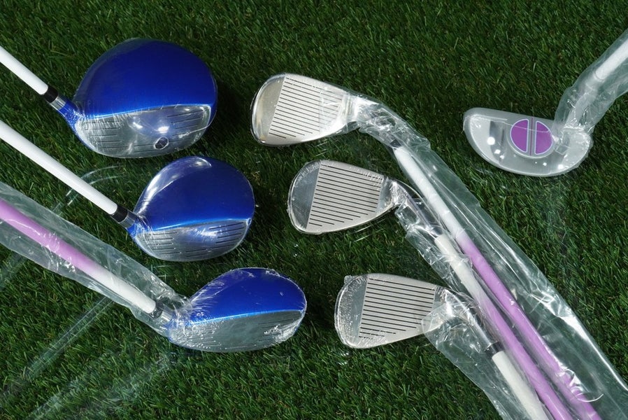 PARAGON RISING STAR GIRLS GOLF SET 9pc. JUNIOR LH BAG ~ KIDS 51
