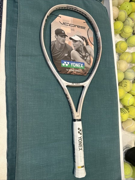 New 2025 Yonex Vcore 100L Sand Beige (16x19) 4 3/8, 10.1oz, 100” Head size