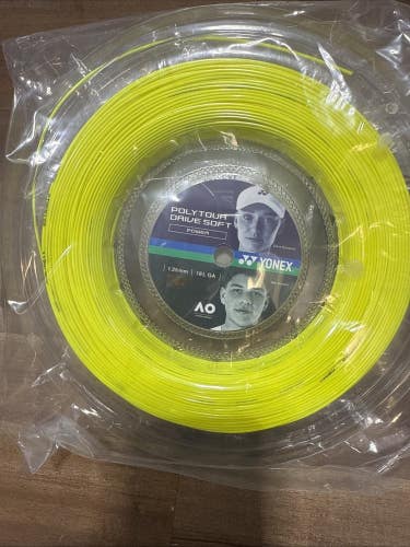 New Reel of Yonex Poly Tour Drive SOFT 16L   1.25mm. New Soft Version!!!
