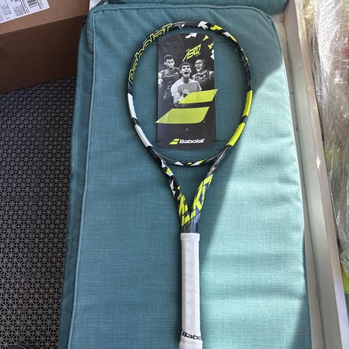 New Babolat Pure Aero Lite 4 0/8 Grip 9.5oz 270g