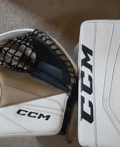CCM Axis 2 Trapper and 597 Blocker