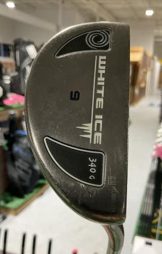 Odyssey WHITE ICE 9 35" Right-Handed Mid-Mallet Putter KARMA 10.5" Grip