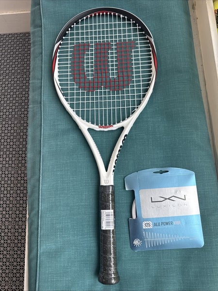 New WILSON HAMMER BLX 100 4 3/8, 284g, 100sq w/SET OF ALU VIBE retail $139 + $25