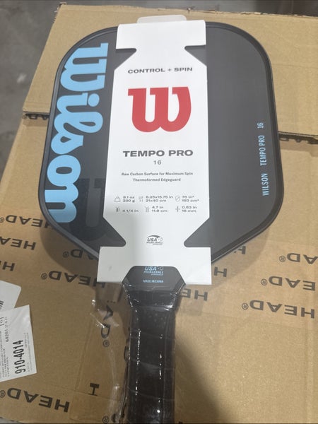 Wilson Tempo Pro 16 Pickleball Paddle - 4 1/4 PRICE DROP