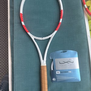 New Babolat Pure Strike 97 2024 10.9oz  4 3/8 w/set Of Alu Vibe Retail $279+$25