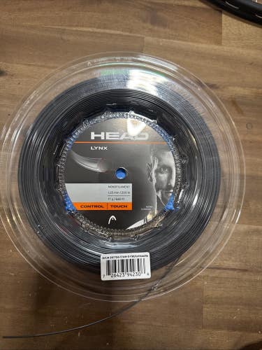 New Head Lynx  17g (1.25 mm) 660 ft Black Color. Better Than Rpm Blast