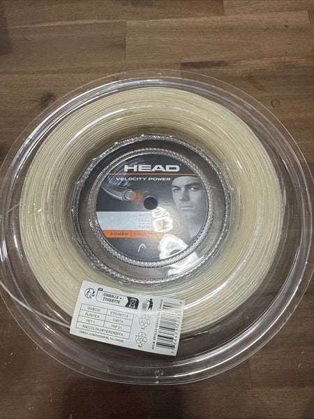 New Head Velocity Power MLT 16 1.30mm 660' 200M Reel.  Better Than Wilson NXT