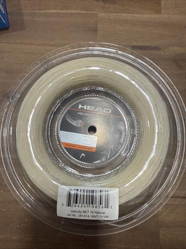 New Head Velocity MLT 16 Gauge 1.30mm 660' 200m Better Than Wilson NXT