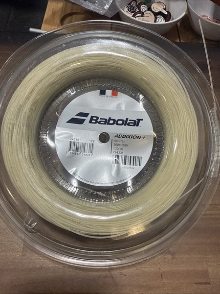 New Babolat Addixion+ 16 gauge (1.30mm) 660ft (200m) Multifilament