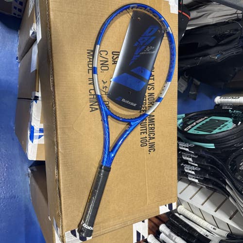 New Babolat Pure Drive 30th Anniversary Limited Edition 4 1/4 10.6oz.