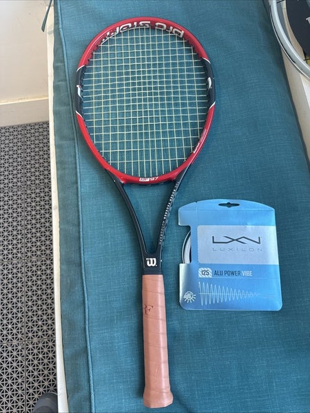 Wilson Pro Staff RF97 Autograph V10 4 3/8 Good Condit. With Free Set ALU VIBE