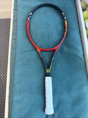 Wilson Hyper Pro Staff 6.1 (4 3/8) In Excellent Condition Except For Paint Chip