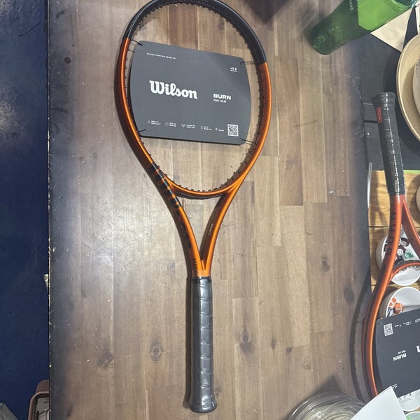 Wilson Burn 100 ULS Tennis Racquet Racket 4 1/4'' Grip 100 Sq In Ultra Lite Spin