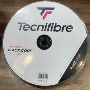 New Tecnifibre Black Code 17g Reel 660'. !!Store Closing!!