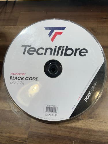 New Tecnifibre Black Code 17g Reel 660'