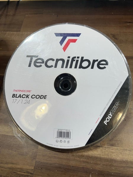 New Tecnifibre Black Code 17g Reel 660'