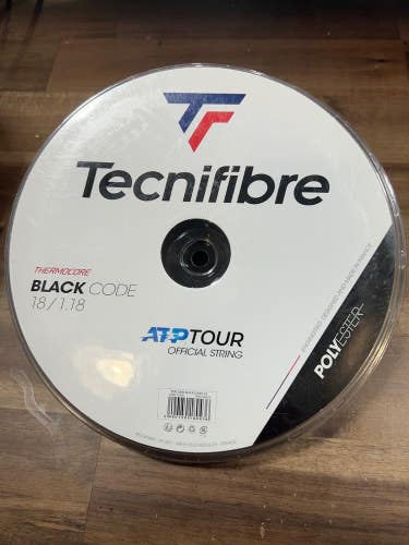 New Tecnifibre Black Code 18g Reel 660'