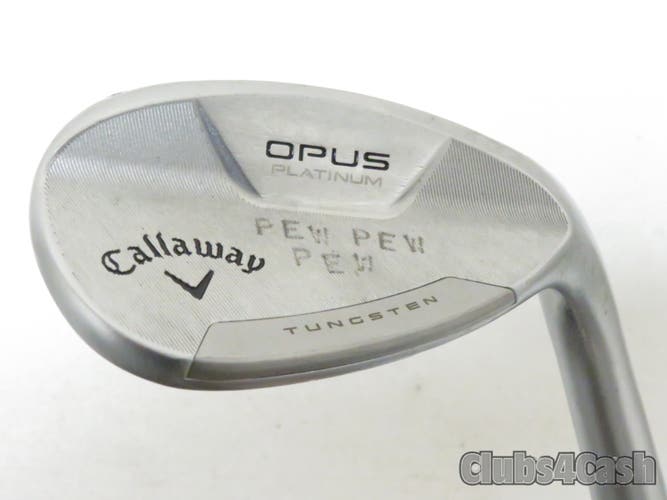 Callaway OPUS Platinum Chrome Wedge Rifle Project X 6.5 56 12 s  Stamped