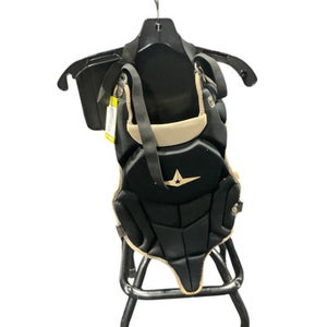 Used All Star BLK CHEST PROTECTOR Catchers Chest Protector Black Junior 11834-S000042635