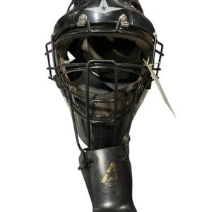 Used All Star BLK CATCHERS HELMET Catchers Helmet w/Mask Black One Size 11834-S000042633